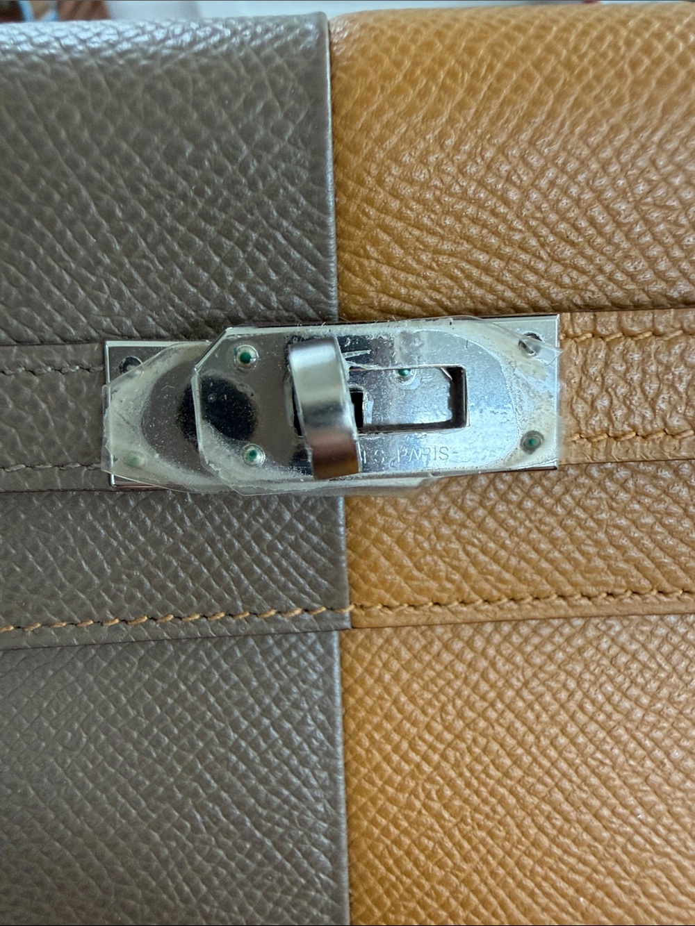 NWT Hermès Kelly To Go Casaque Wallet / Bag / Clutch [tricolor] - Picture 3 of 11